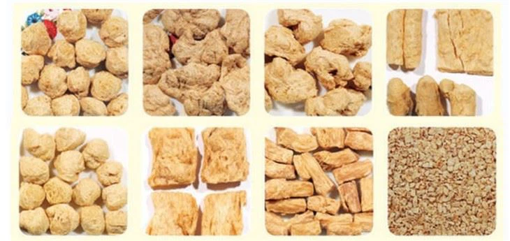 Vegetarian Soya Meat Nugget Machines