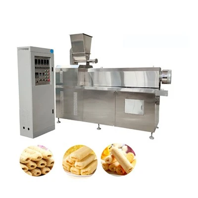 Máquina de salgadinhos de cereais com recheio de chocolate