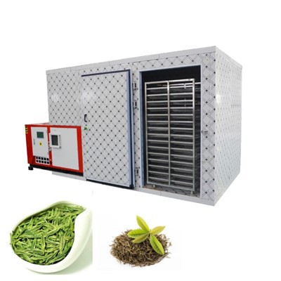 Máquinas de secagem de chá com ar quente