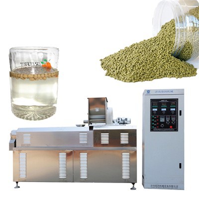 Máquina de alimentação de peixe flutuante para parafuso duplo